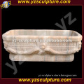 sunset red marble bathtub SNK012